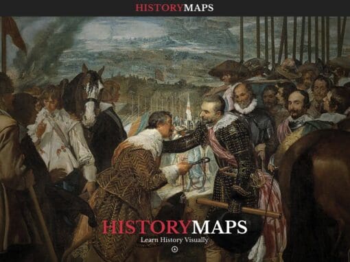 從世界地圖看歷史的互動學習網站