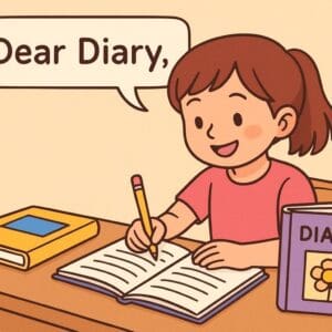 分享我假裝小學生和 chatgpt 『一起練習』寫日記的心得