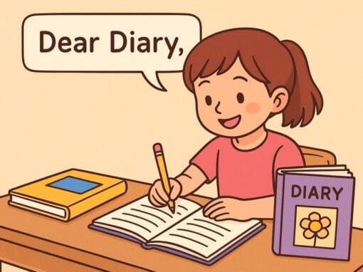 分享我假裝小學生和 chatgpt 『一起練習』寫日記的心得